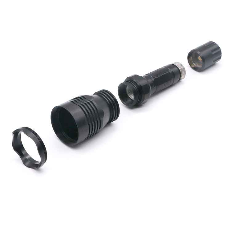 维多利亚老品牌vic119-交期保障铝合金手电筒外壳加工