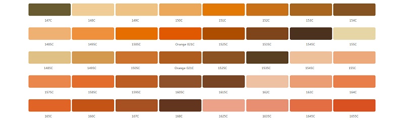 铝合金cnc加工阳极氧化劳尔色卡－潘通色卡（Pantone）色号参照表-01