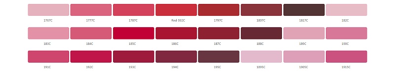 铝合金cnc加工阳极氧化劳尔色卡－潘通色卡（Pantone）色号参照表-01