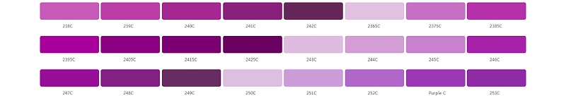 铝合金cnc加工阳极氧化劳尔色卡－潘通色卡（Pantone）色号参照表-01