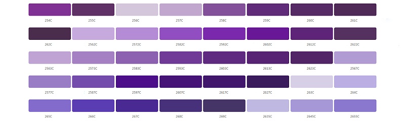 铝合金cnc加工阳极氧化劳尔色卡－潘通色卡（Pantone）色号参照表-01