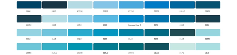 铝合金cnc加工阳极氧化劳尔色卡－潘通色卡（Pantone）色号参照表-01