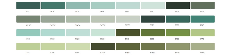 铝合金cnc加工阳极氧化劳尔色卡－潘通色卡（Pantone）色号参照表-01