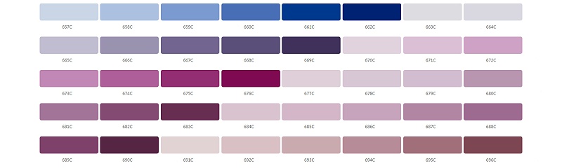 铝合金cnc加工阳极氧化劳尔色卡－潘通色卡（Pantone）色号参照表-01