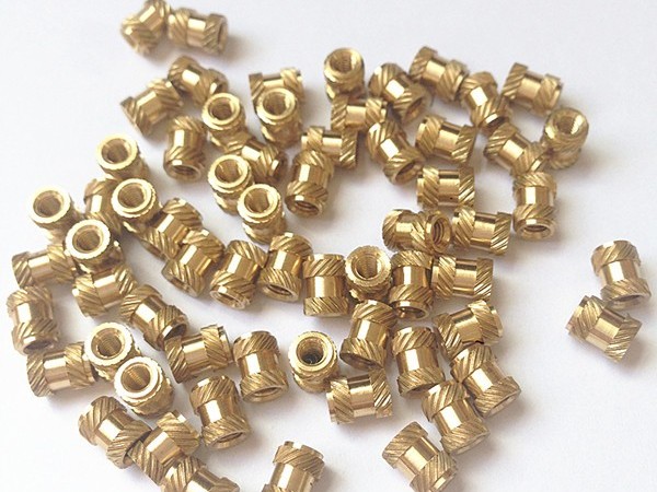 黄铜滚花非标件